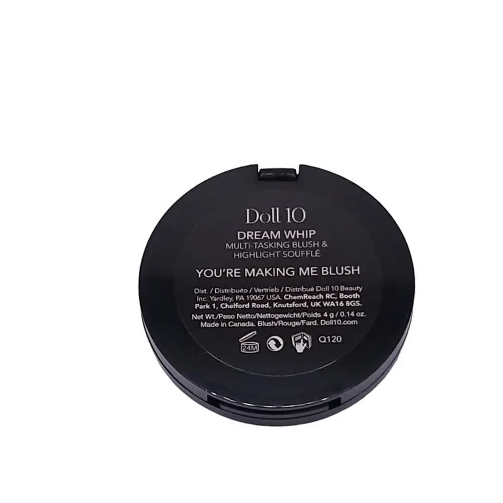 Doll 10 Dream Whip Multi-tasking Blush Highlight Souffle You're Making Me Blush